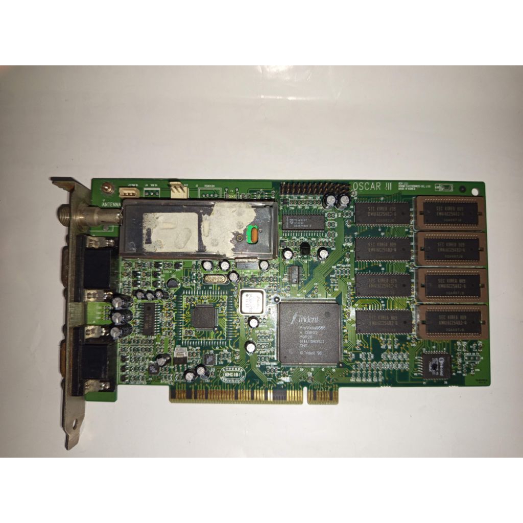 Vga pci bisa lihat Tv radio tuner tanpa internet merk trident