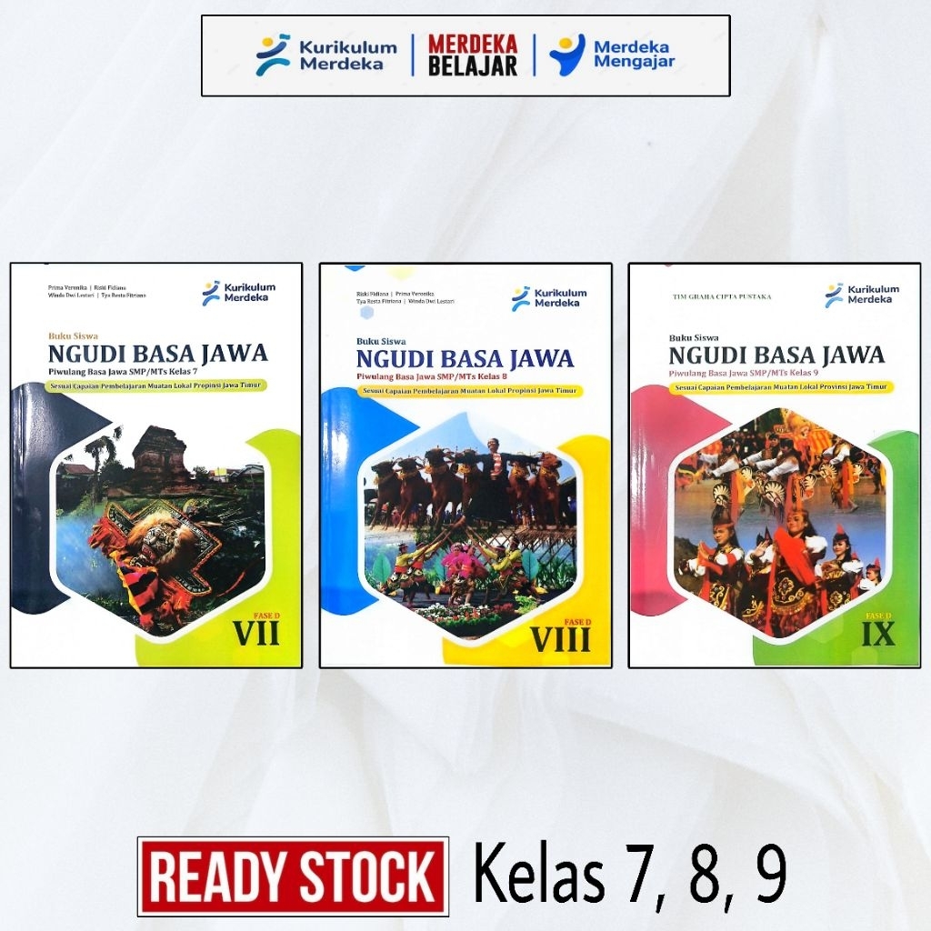 Ngudi Basa Jawa untuk Siswa SMP / MTS Kelas 7 8 9