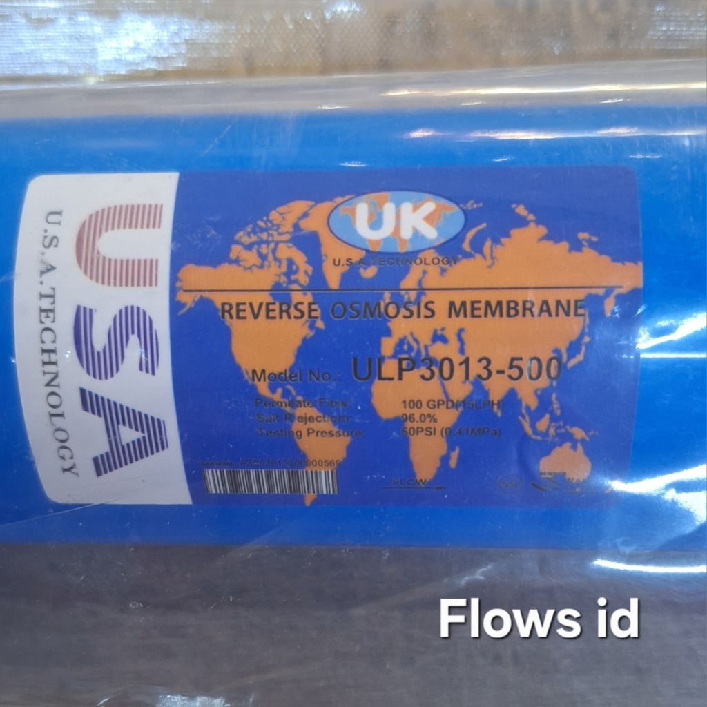 Membran UK ULP 3013 - 500 GPD / Membrane Filter 500 GPD Reverse Osmosis RO