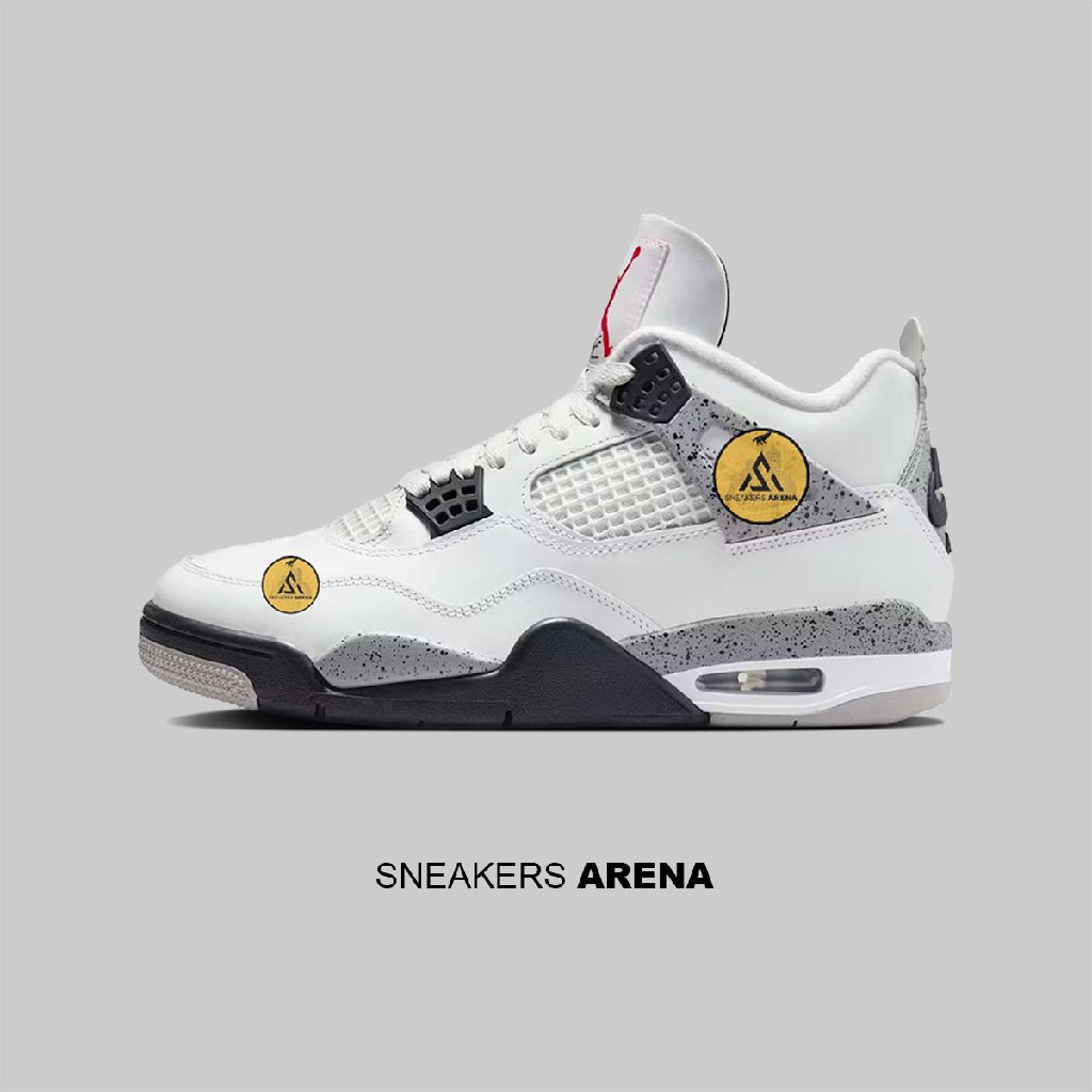 Sneakers NK Air Jordan 4 Retro White Cement Original