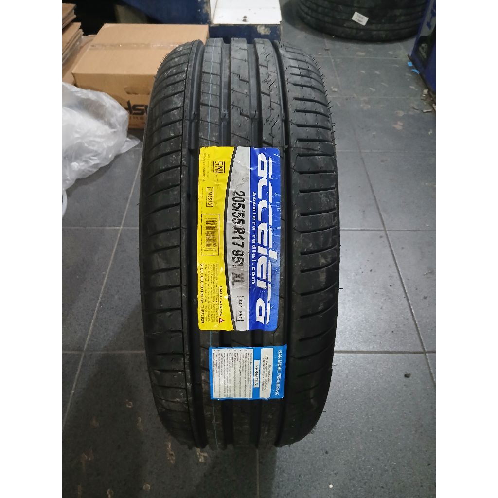 JUAL BAN MOBIL BARU  205 55 R17 ACCELERA IOTA EVT BAN EXPANDER CROSS HARGA SATUAN