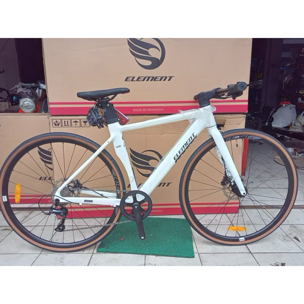 SEPEDA HYBRID ELEMENT FRC CRZ 700 9 speed  ALLOY