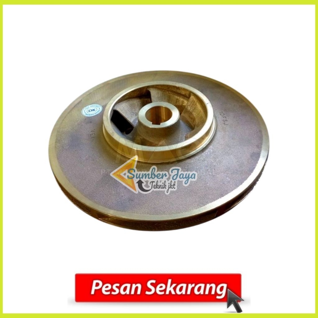 Impeller Pompa Air Ebara 65×50 FSJA Impeller Ebara Asli Original