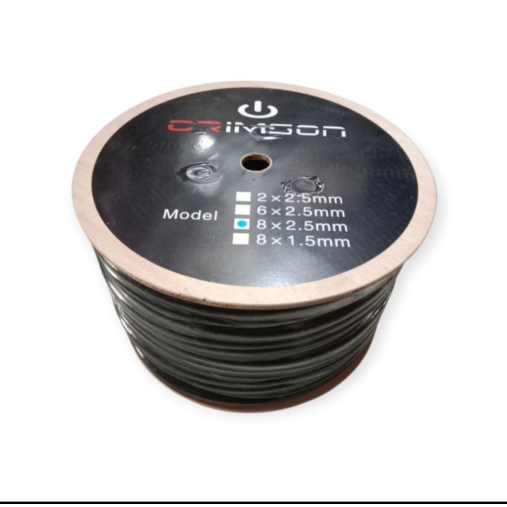 (HARGA PERMETER) KABEL SPEAKER CRIMSON 8X2.5