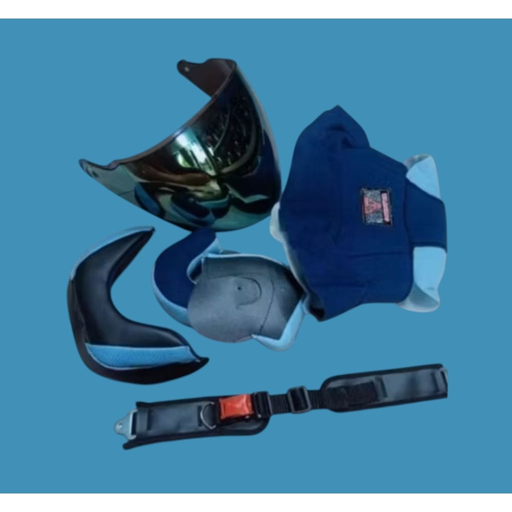 busa helm gm evolution fulset+kaca helm gm evolution