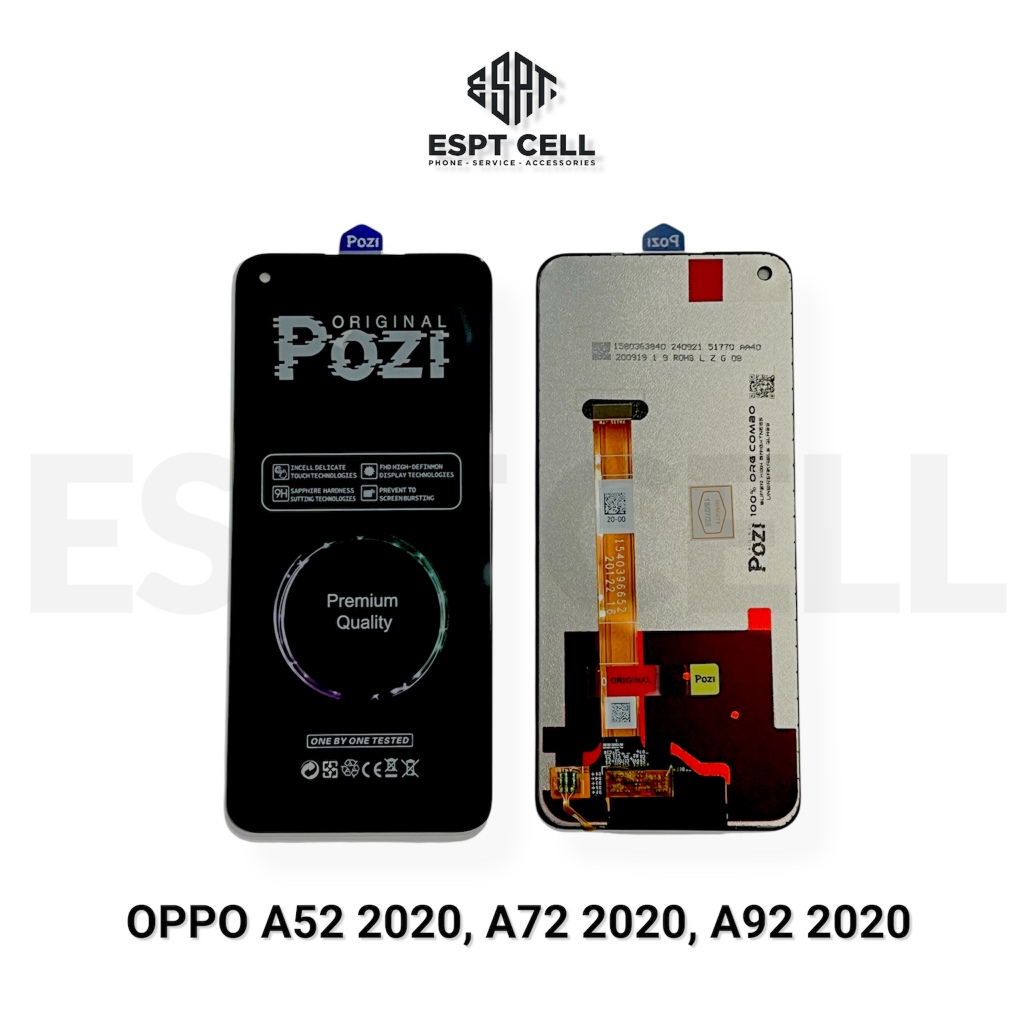 LCD TOUCHSCREEN OPPO A52 2020 - LCD OPPO A92 2020 - LCD OPPO A72 2020 COMPLETE ORIGINAL