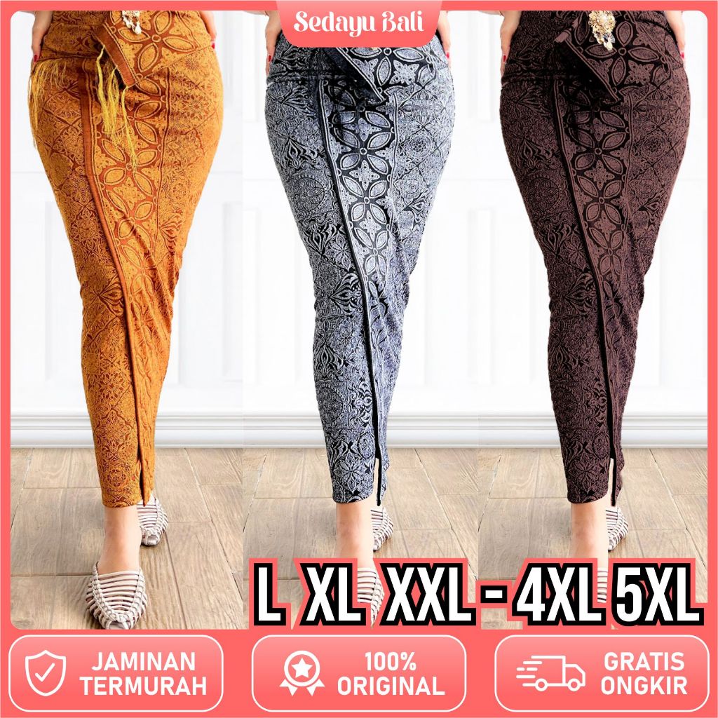 Kamen wanita | Kamen jadi bali jaguar set selendang