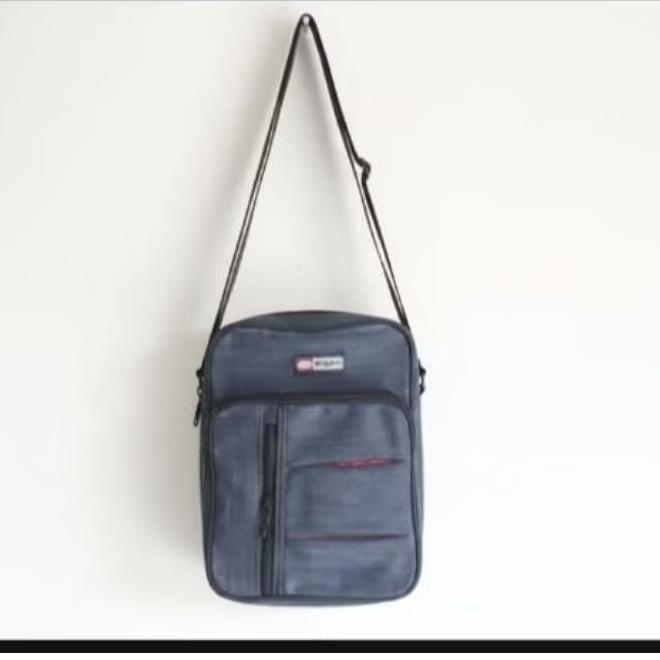 Tas Selempang/Tas Bahu/Slingbag Pria Model Terbaru Termurah Berkualitas Bahan Jeans Tebal Premium