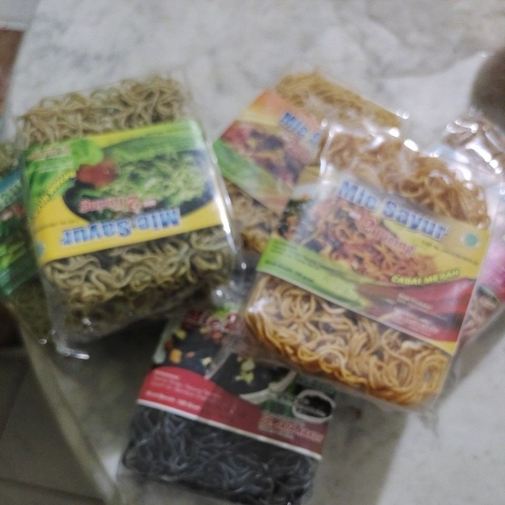Mie Sayur Sehat dan Mi Buah kuah dan Goreng