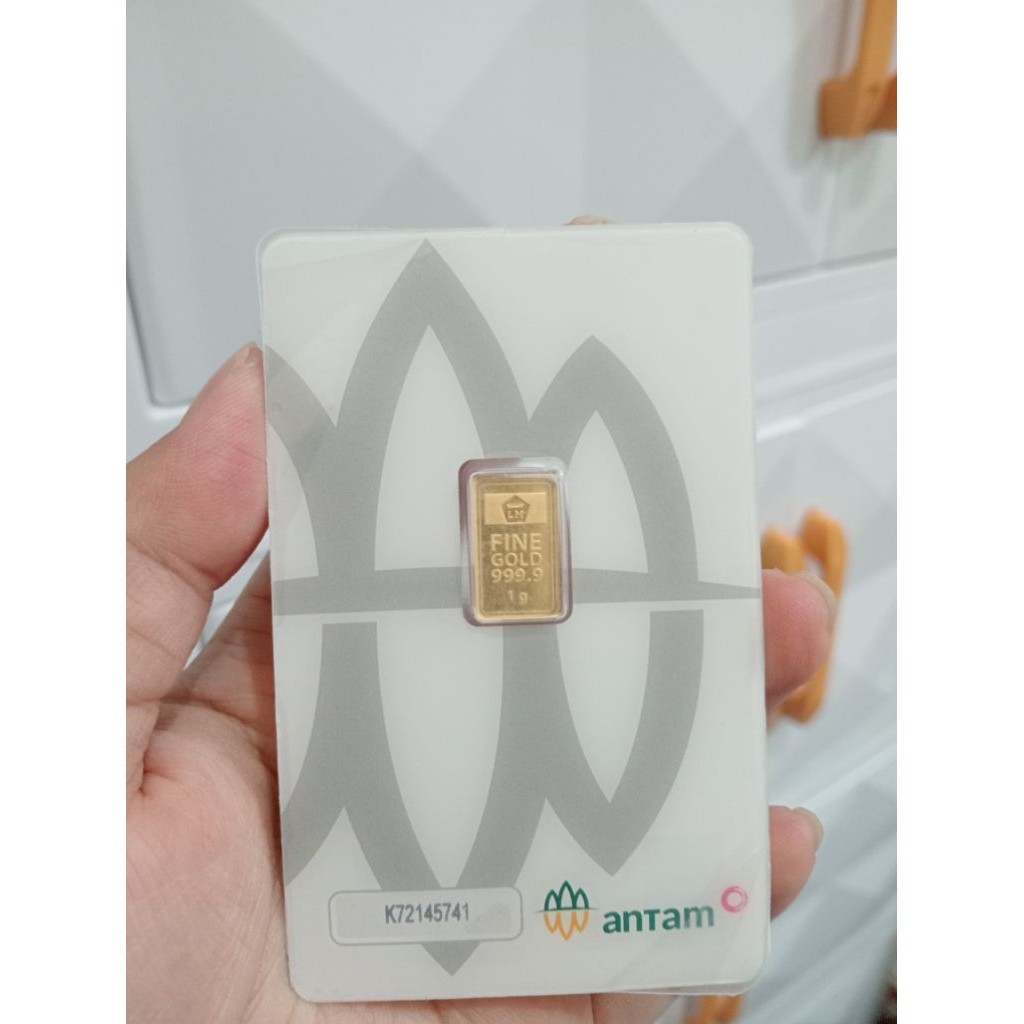 Emas antam fine gold 1 gram (dijamin Asli 100%)