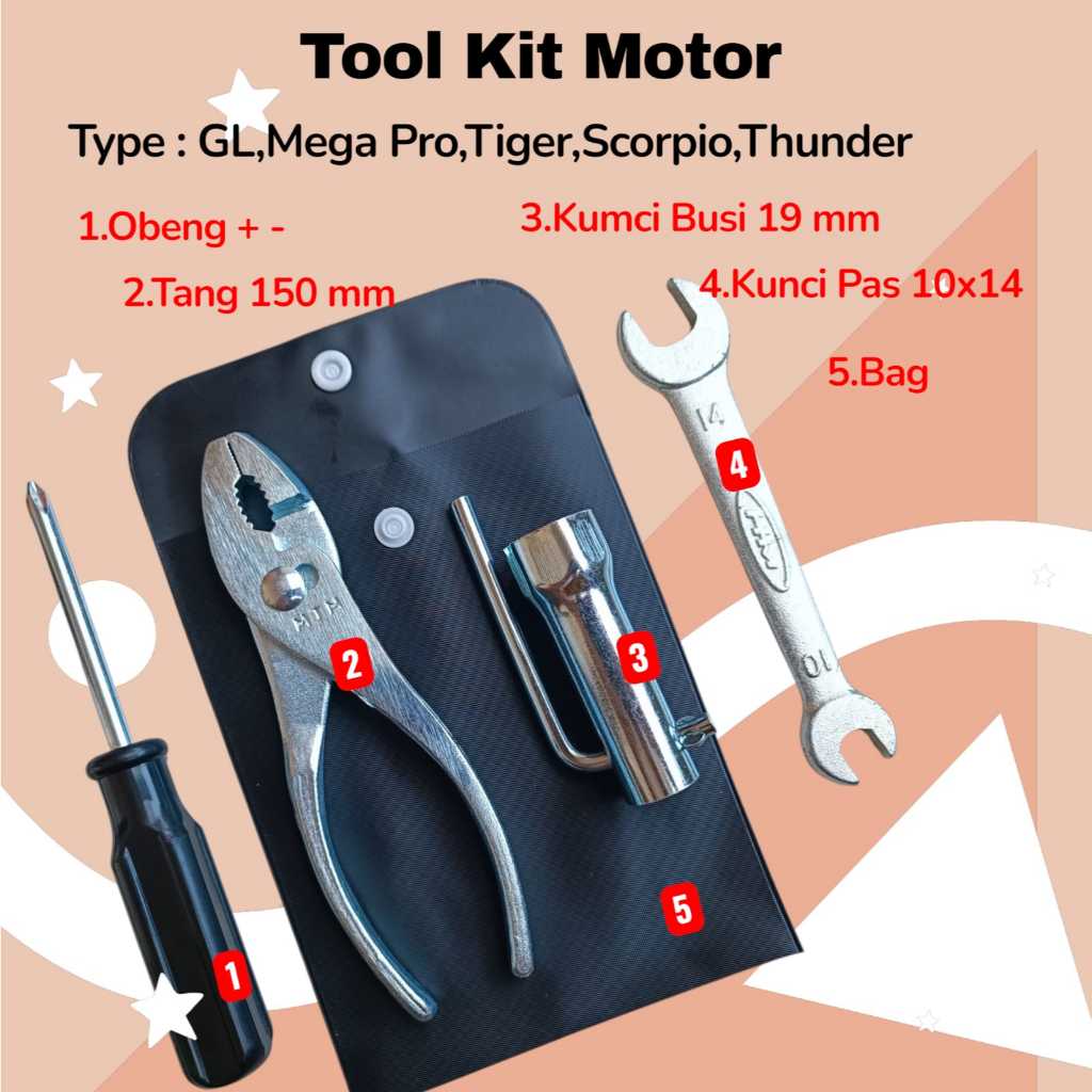 Tool Kit Sepeda Motor Sport