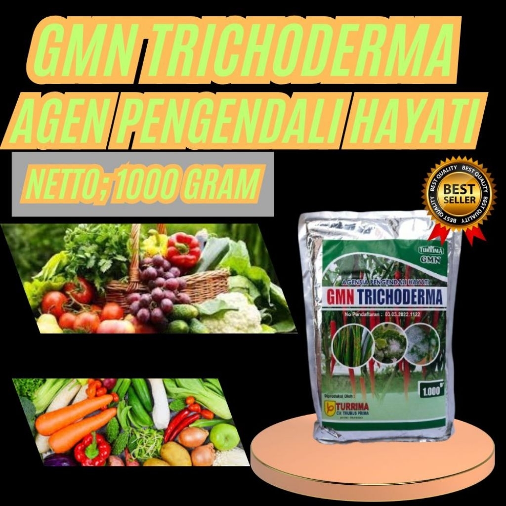 PANEN MELIMPAH  GMN Trichoderma Gmn GMN Trichoderma Ghanense Isi 1kg