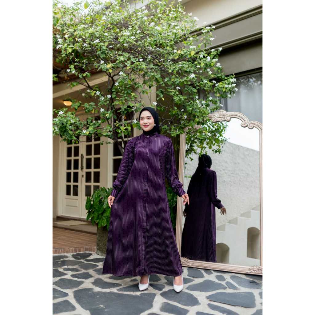 Oviena Dress gamis rayon bestseller 2026