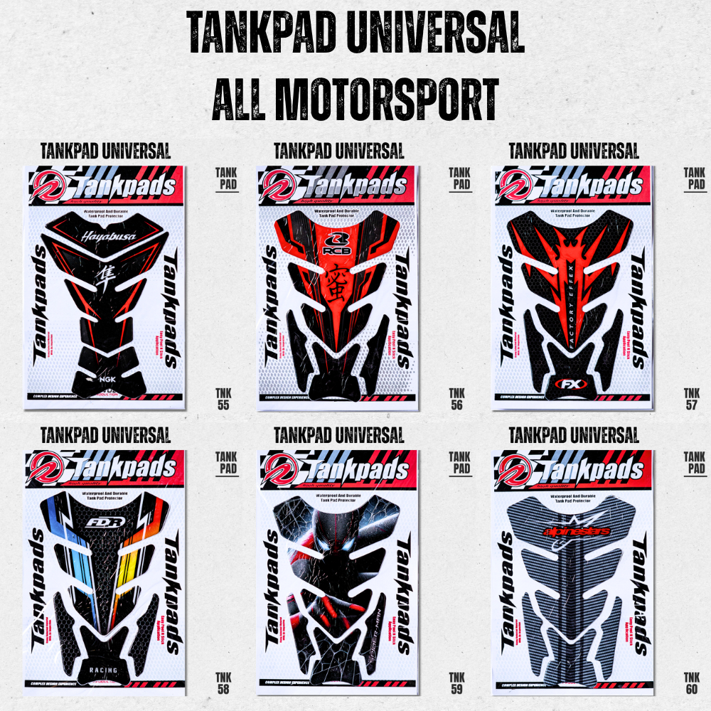 Stiker timbul protector pad / Tankpad Motorsport / Tankpad Honda CBR / Tankpad CB150R / Tankpad Yama