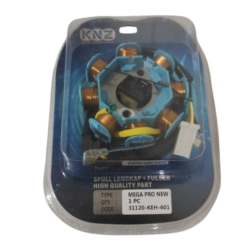 Spull Spul Spool Spol Assy Komplit + Fulser Pulser Honda Megapro Mega Pro New Primus Hiu KNZ