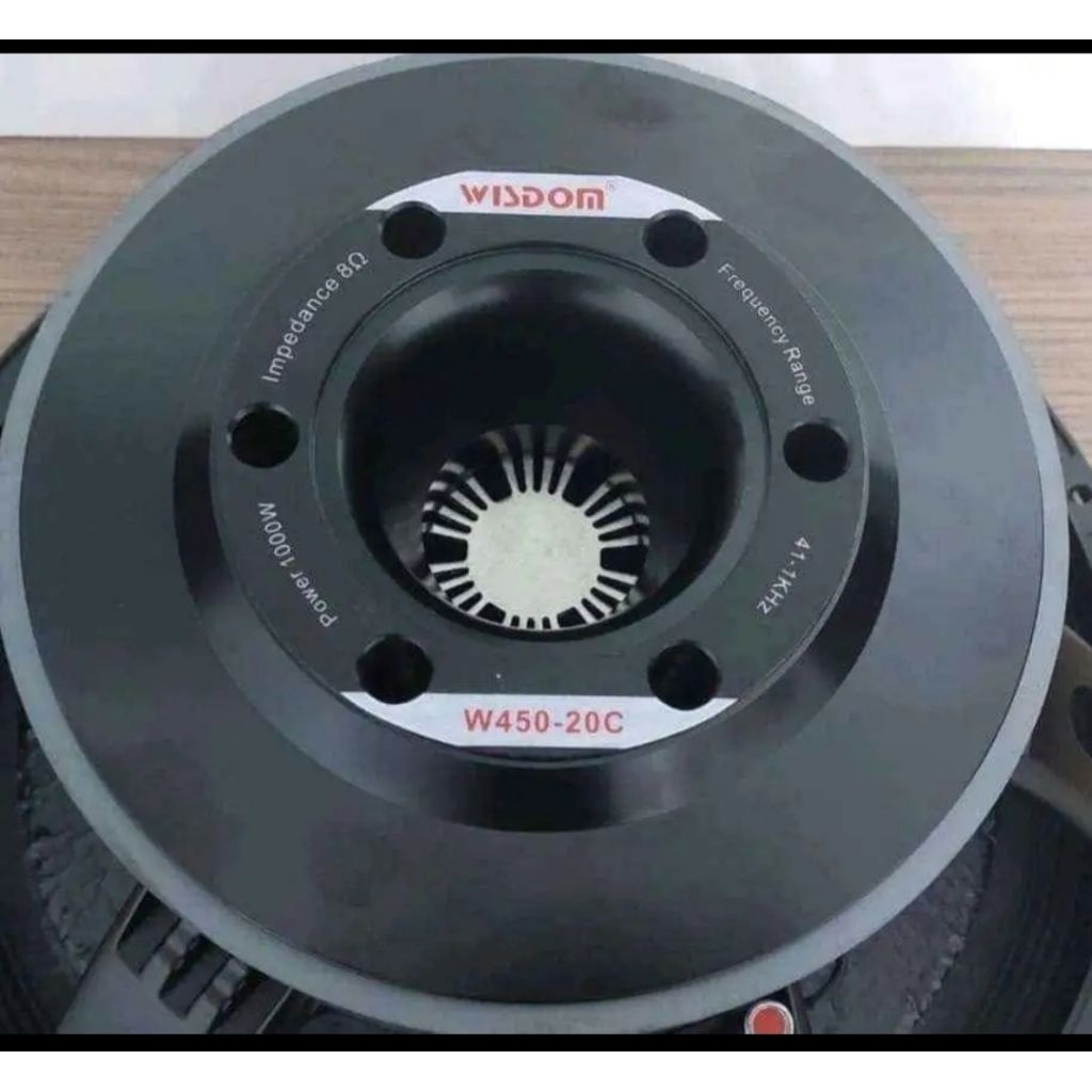 Speaker Wisdom 18" W450 - 20C / speaker 18 inch w450 20c wisdom