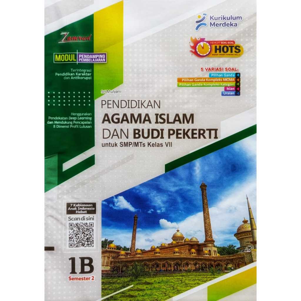 LKS PAI SMP kelas 7 semester 2 2025 - 2026 zamrud