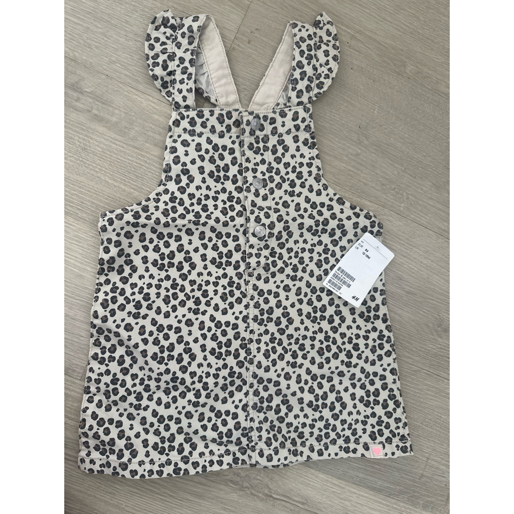 H&M denim dress dungaree anak