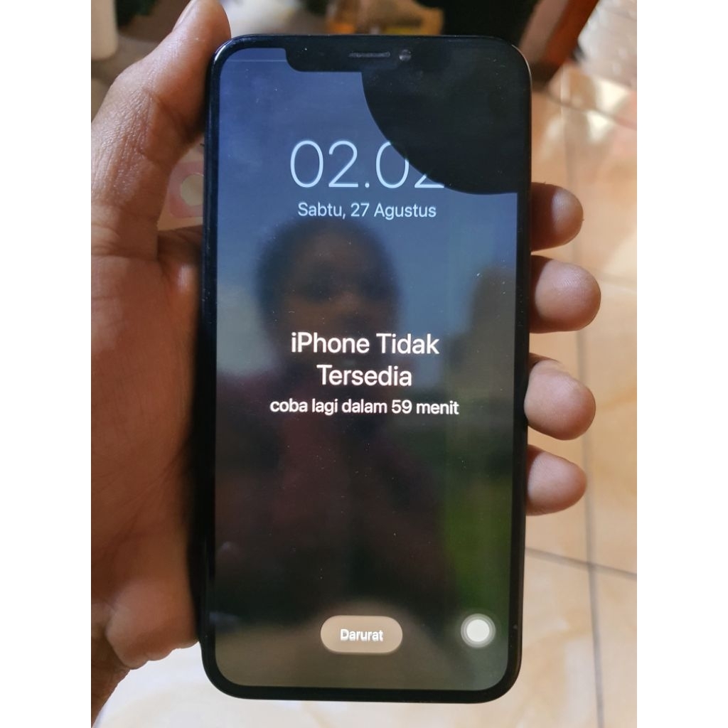 Unit iPhone Xs 64GB Minus PasCode/Batrai/Kamera/Lcd Bahan Ripert