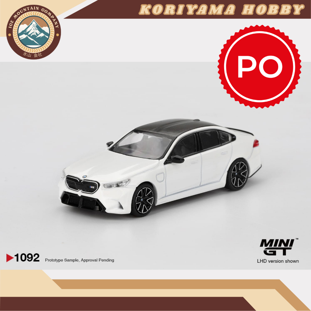 Mini GT 1092 BMW M5 Alpine White MiniGT
