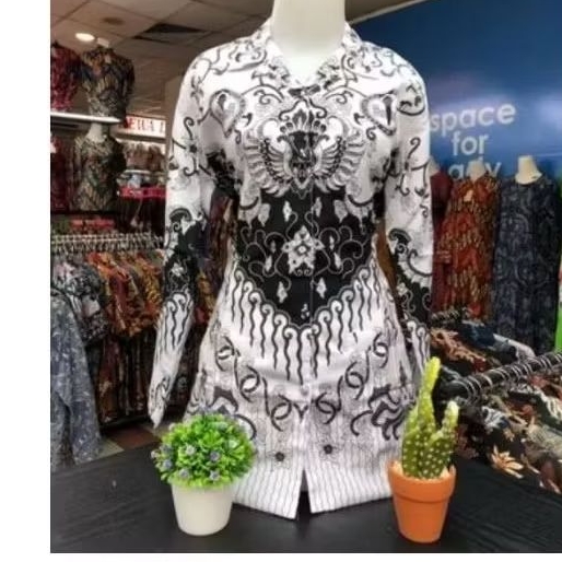 Batik PGRI wanita motif kusuma bangsa