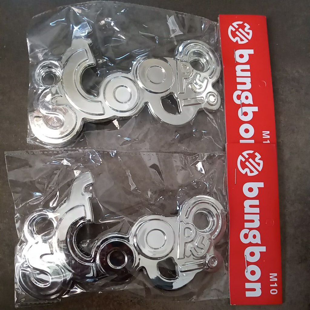 Garnish scoopy scoopyi garnis plat nomor depan dada nomer thailand scoopy-i karbu fi emblem scopy ne