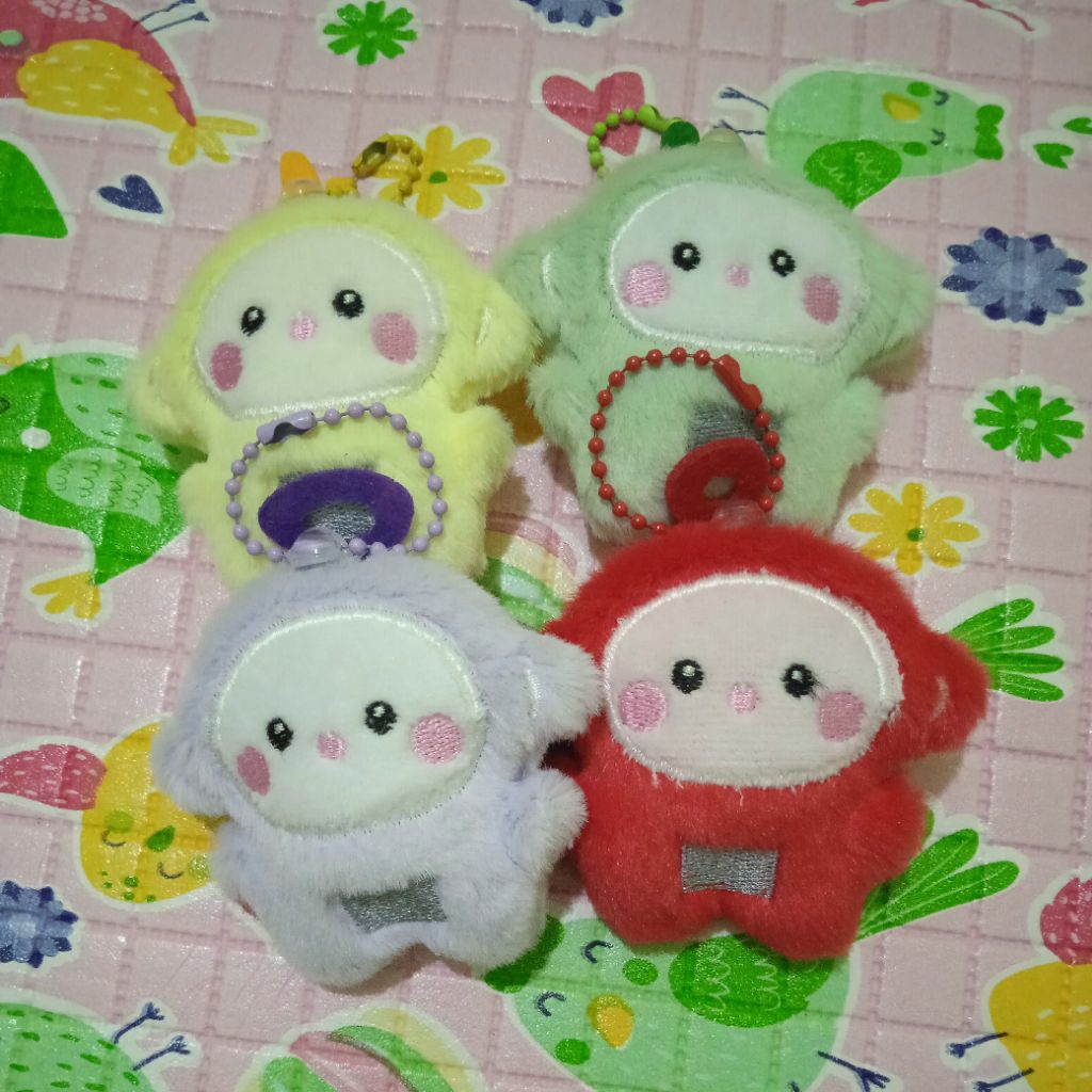 Gantungan kunci Teletubbies set