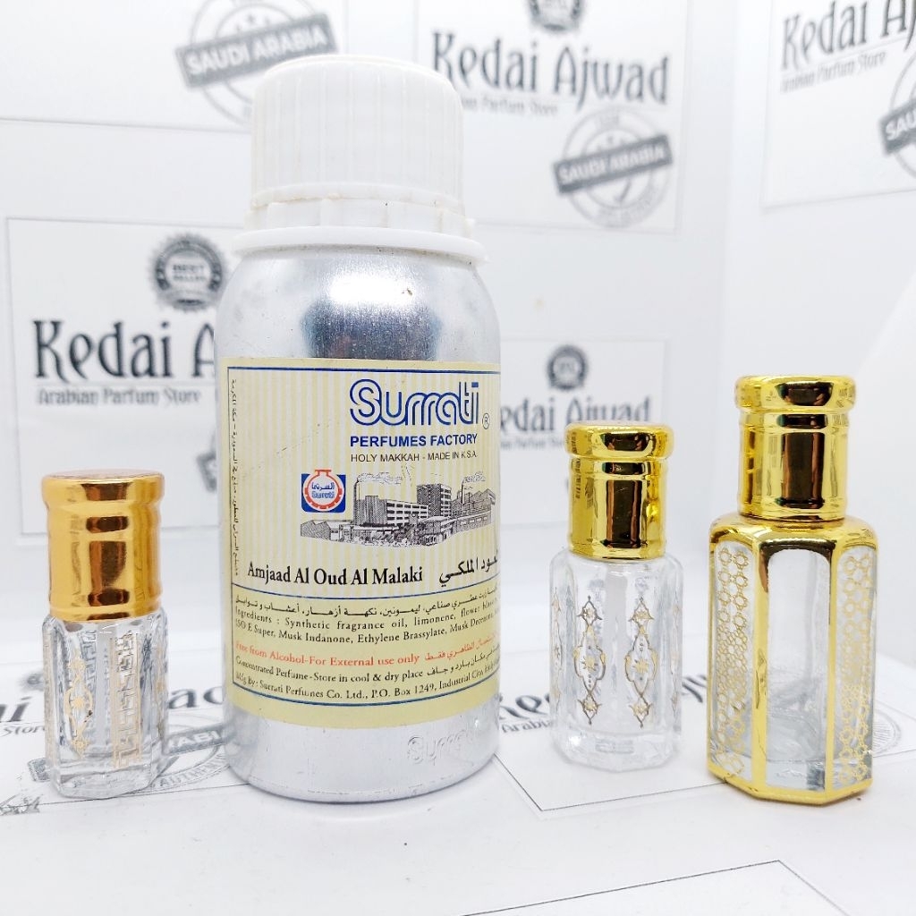 Amjaad Al Oud Al Malaki Surrati | Parfum Amjaad Al Oud Al Malaki By Surrati Bibit Murni 100% Tanpa C