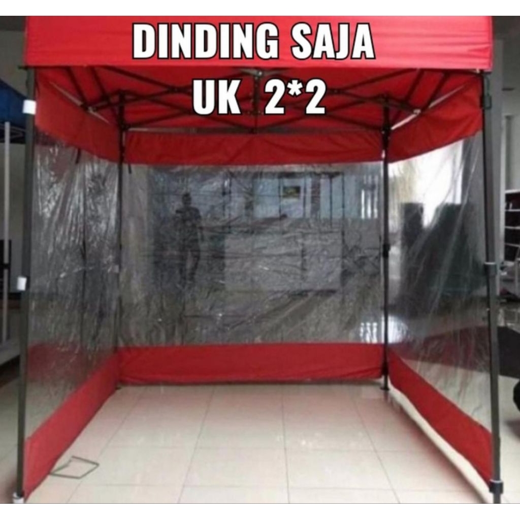 Dinding tenda/ penutup samping tenda 2x2