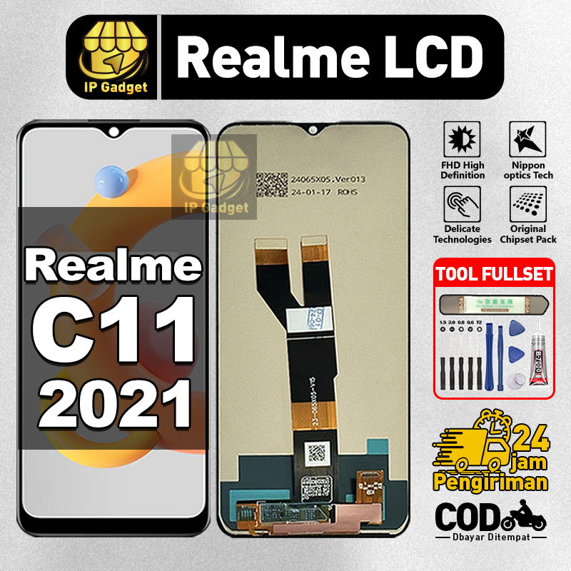 ORI FOR LCD REALME C11 2021 Fullset Original LCD HP REALME C11 2021 Asli Touchscreen Layar Sentuh HP