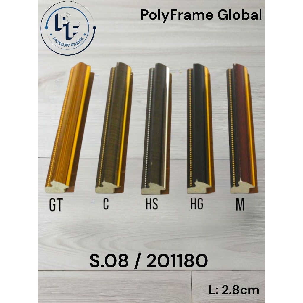 Batangan Bingkai Minimalis S.08/201180 (PolyFrame)