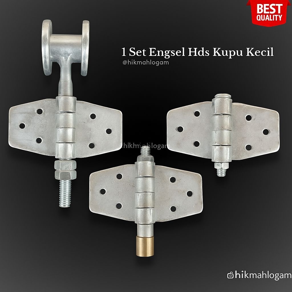 HL - 1 SET Engsel Henderson Kupu Kecil Kuning | Roda Atas | Engsel Tengah | Engsel Bawah Kuning