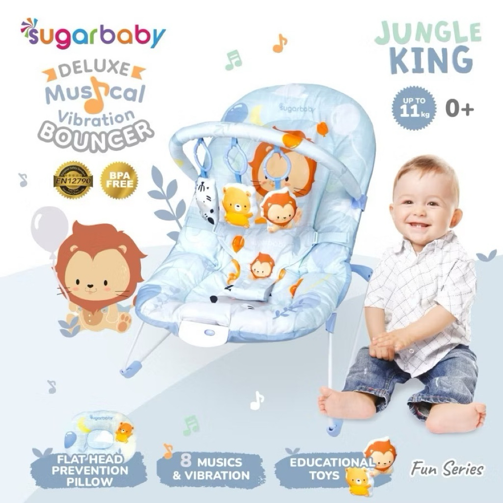 Sugar Baby Bouncer - Sugar Fox / Sugar Chef / Sugar Toys