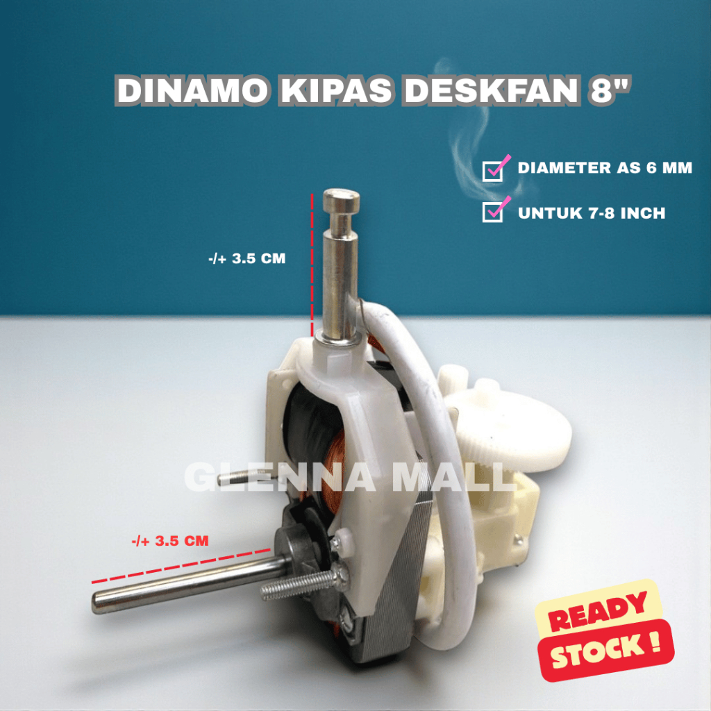 Dinamo Kipas Angin Duduk Deskfan 8 inch universal / Motor Kipas Angin Deskfan 8"