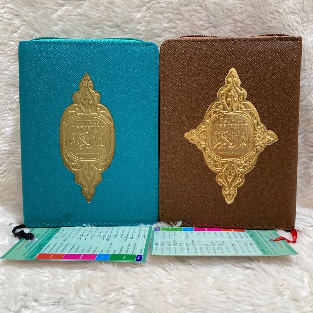 AL QURAN ABYAN A6 RESLETING Al Quran Terjemah Tajwid Warna Ukuran Saku A6 - Khat Ustmani - Penerbit 