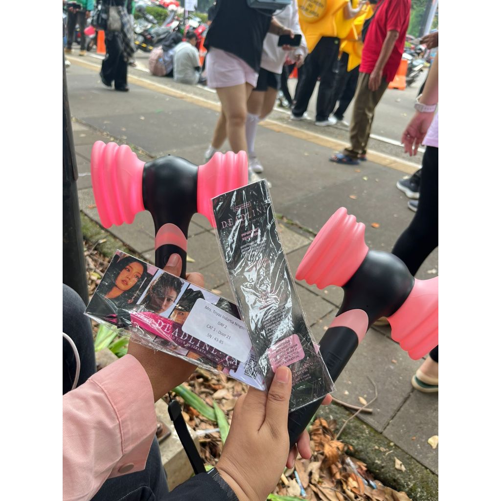 READY PRELOVED LIGHTSTICK BLACKPINK SPECIAL EDITION OFFICIAL SECOND