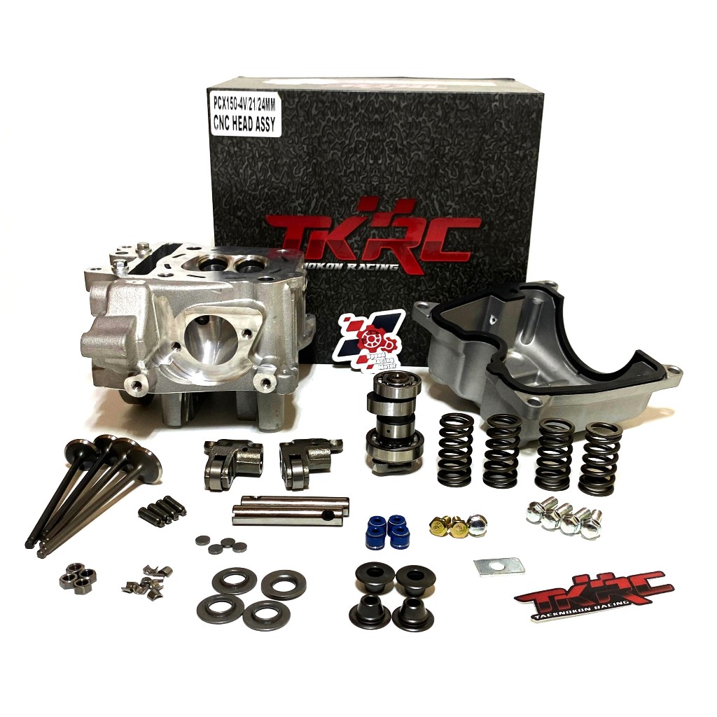 HEAD 4 KLEP TKRC CYLINDER HEAD VARIO 125 VARIO 150 PCX 150 ADV 150 Klep 21 24 PORTING CNC