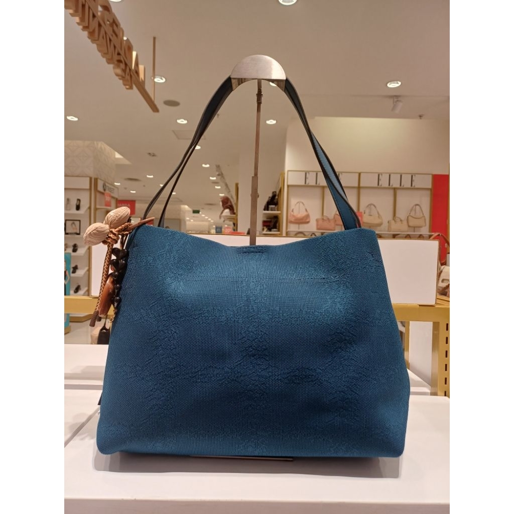 Tas Tote Bag Wanita BELLEZZA 63401 Original Depstore Mall Ori Tas Bahu Shoulder Bag Totebag Rajut Wa