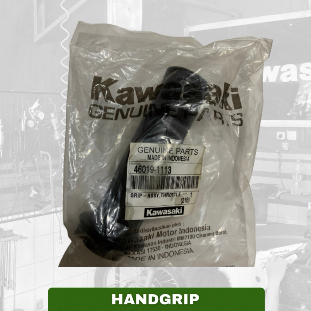 Kawasaki Grip Gas | Handgrib Throttle Ninja R RR SS, Kaze, ZX130, Athlete  - Sparepart Original Moto