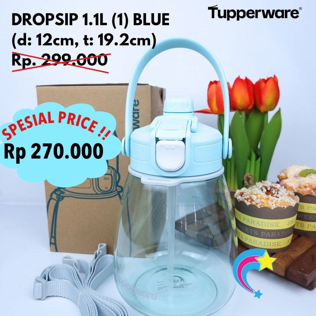 botol minum anak tupperware dropship