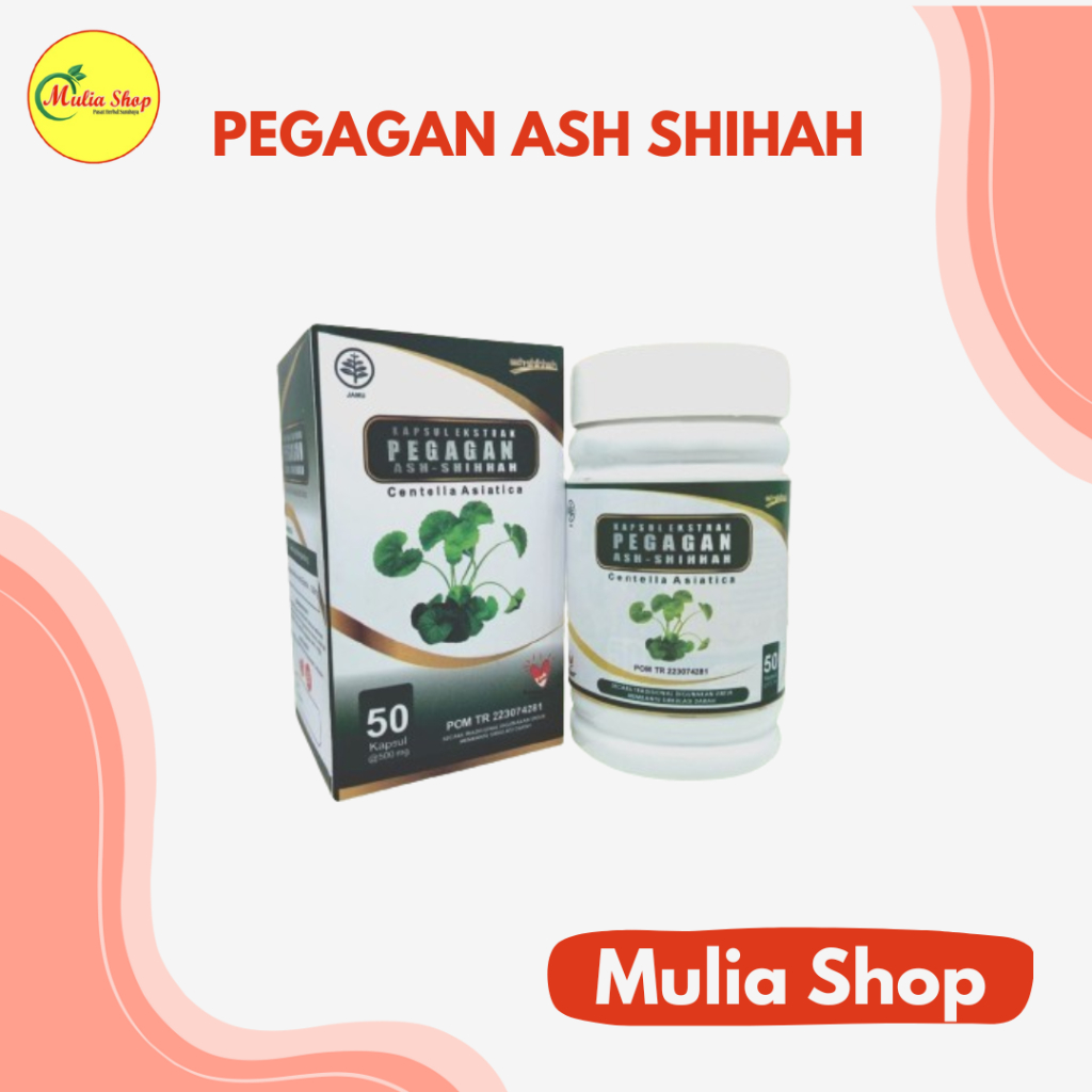 Kapsul Ekstrak Daun Pegagan Ash Shihhah