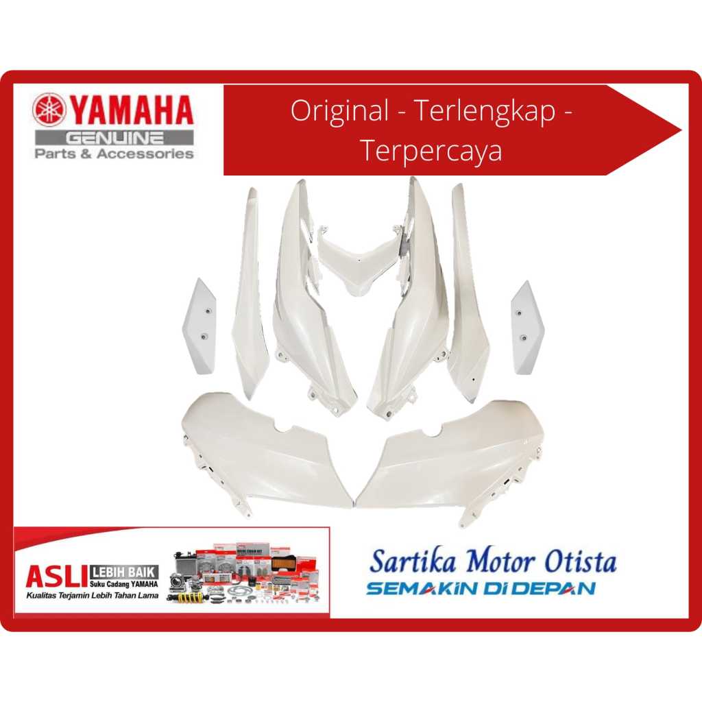 Original Full Body Halus Warna Putih Yamaha Xmax Old