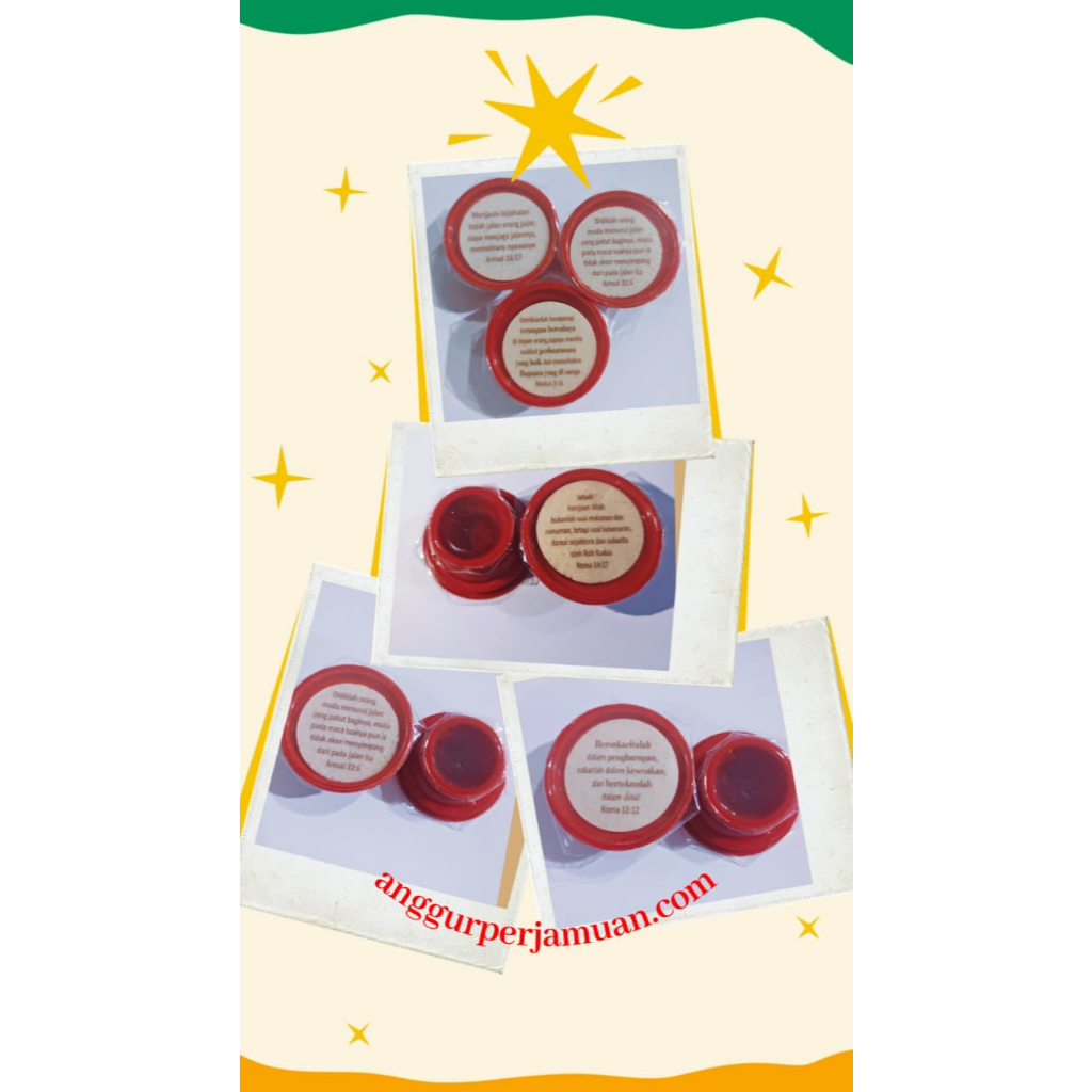 Anggur Perjamuan Kudus dan Hosti Ayat