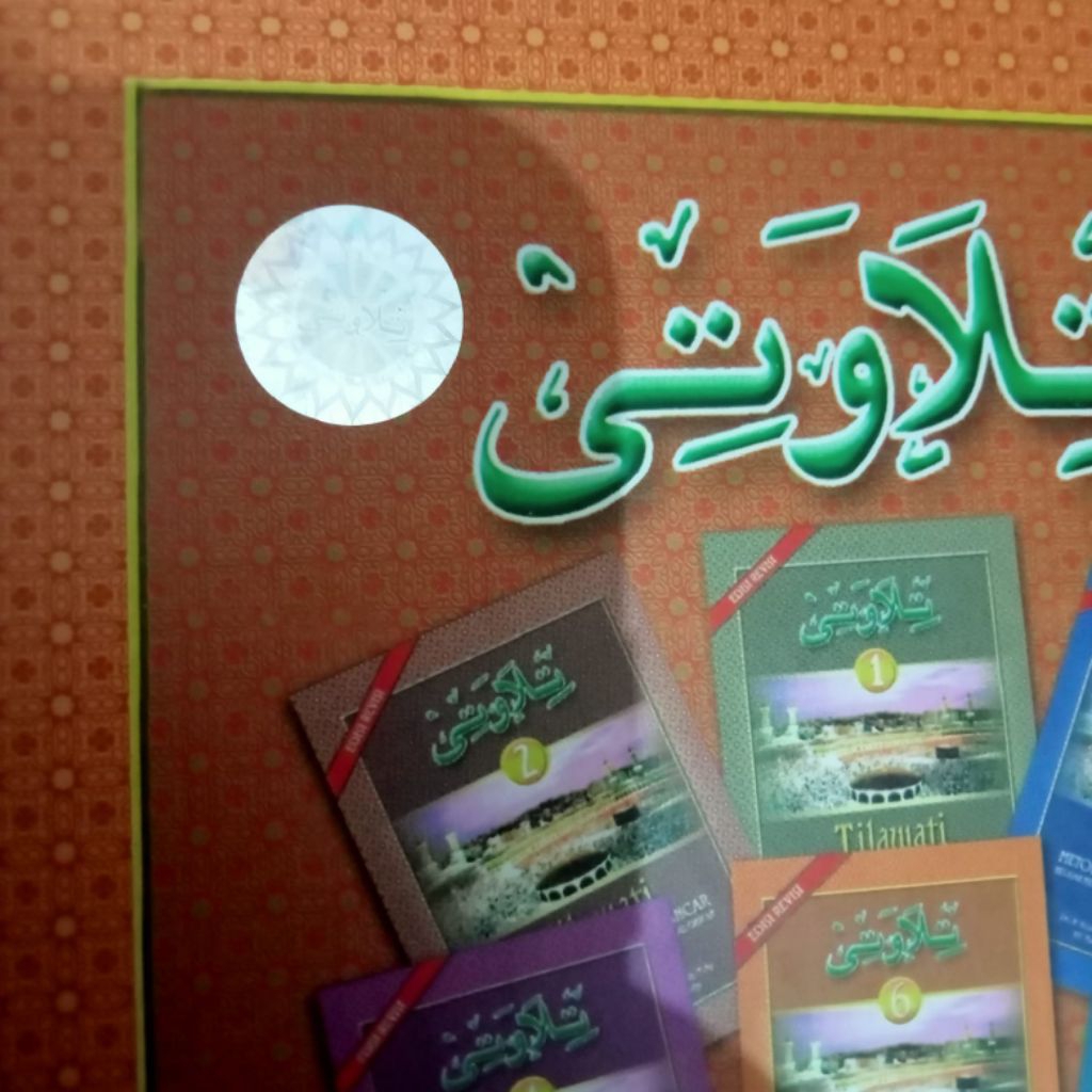 original TILAWATI JILID 1 SAMPAI 6 HARDCOVER ( free tuding )