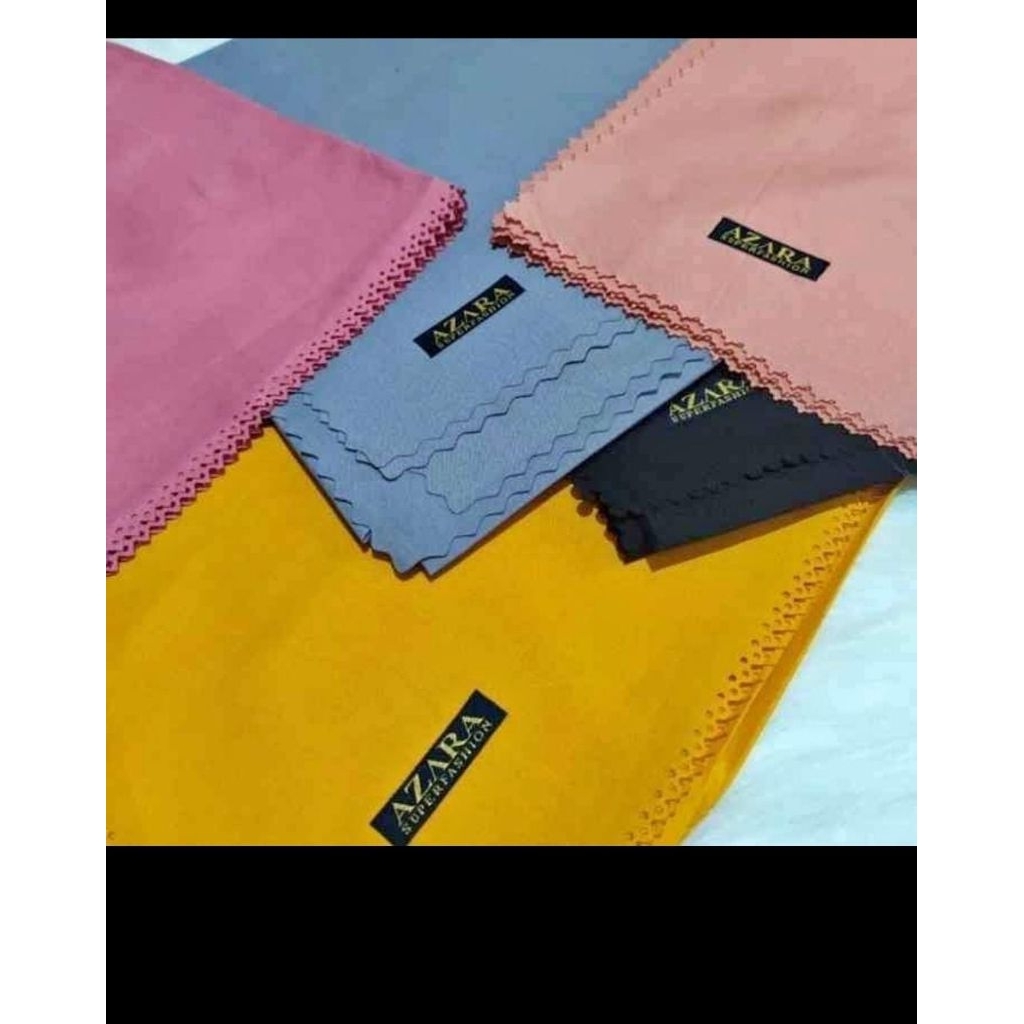 hijab segi empat polos azara