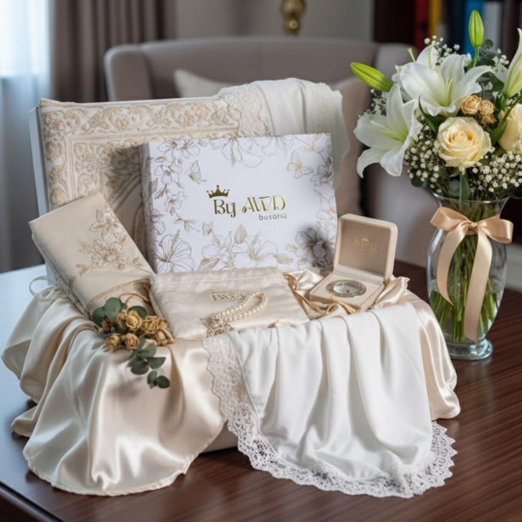 box hampers / hampers mukena / kado mukena