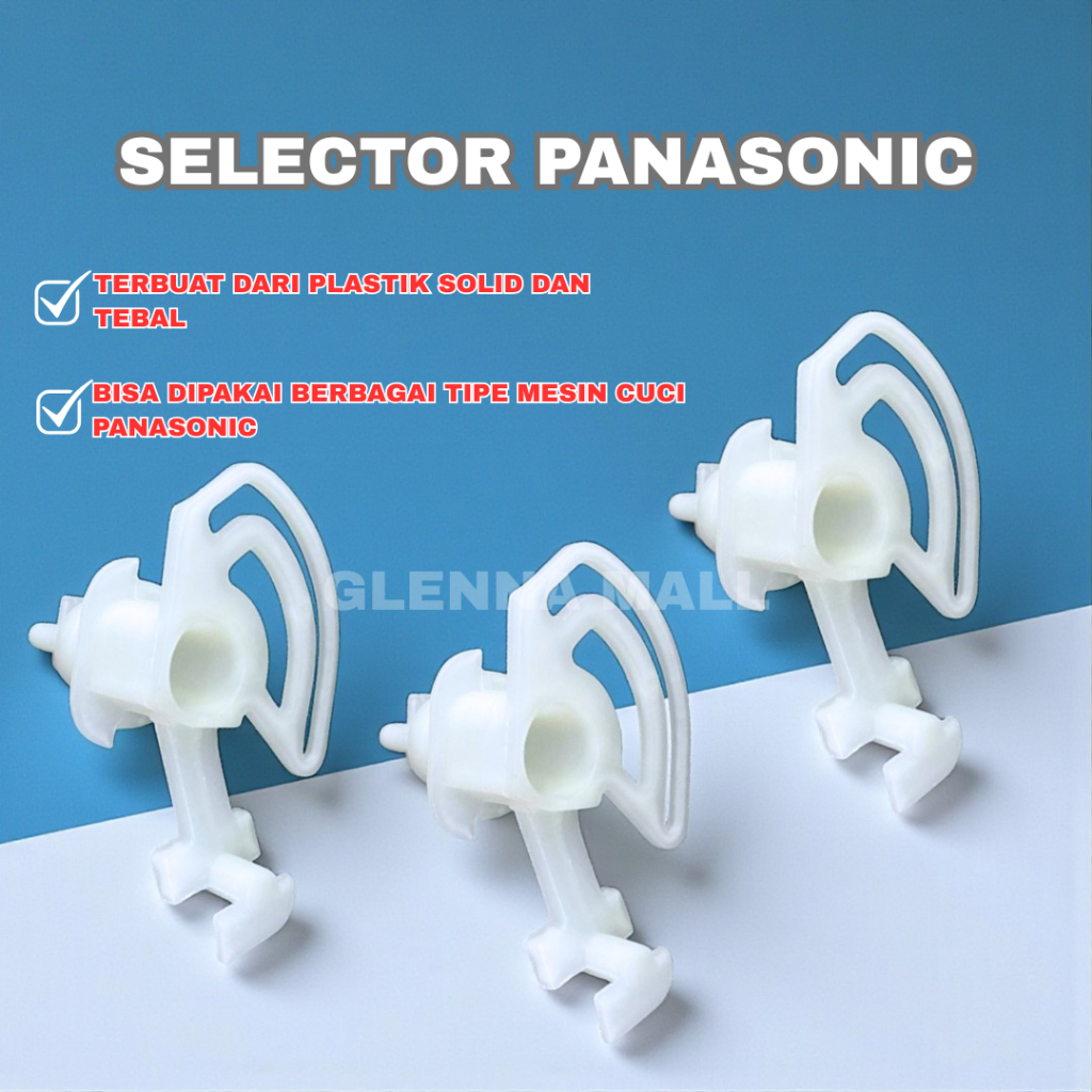 SELECTOR MESIN CUCI PANASONIC – PLASTIK SOLID TEBAL | SPAREPART MESIN CUCI TAHAN LAMA