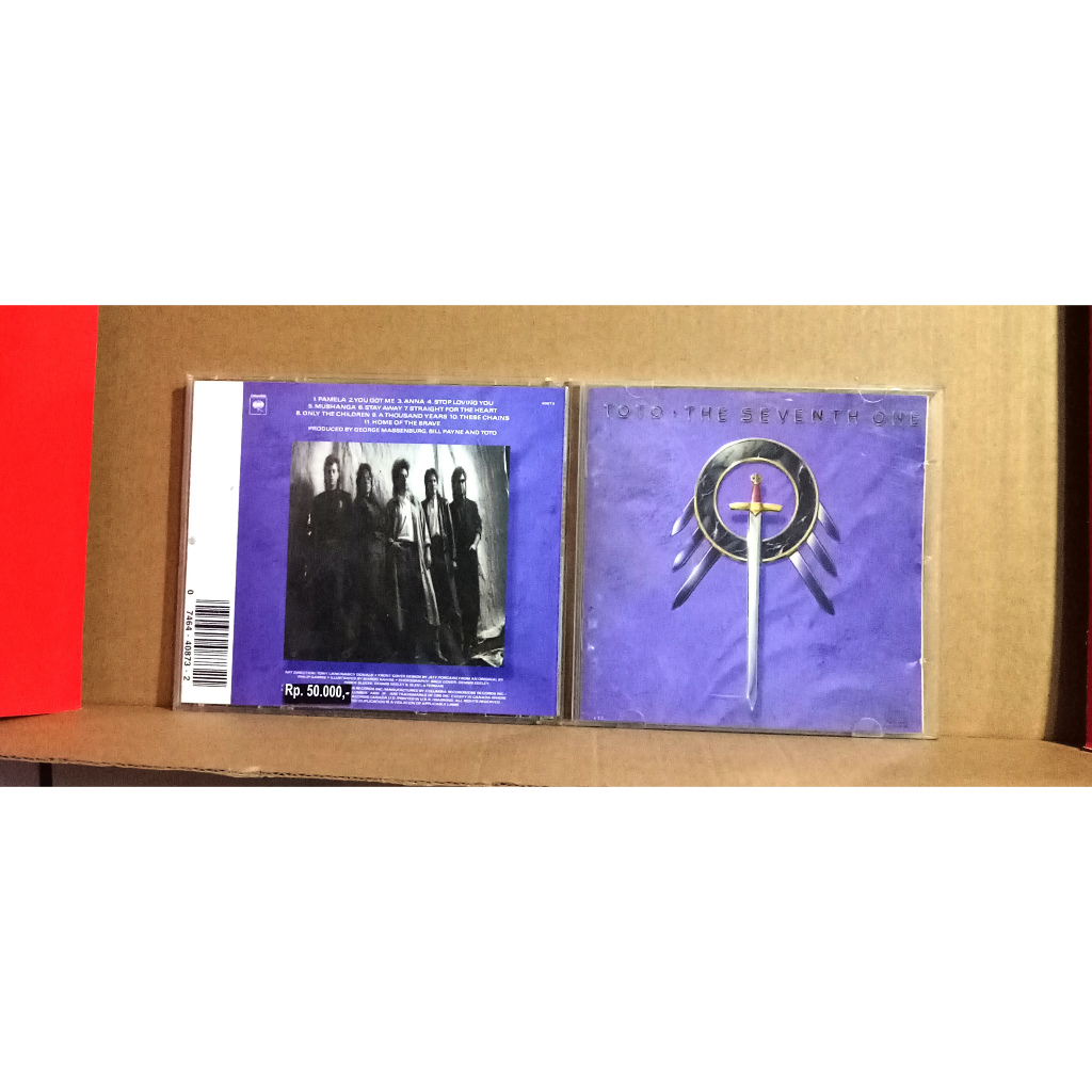 TOTO - THE SEVENTH ONE - CD Cover