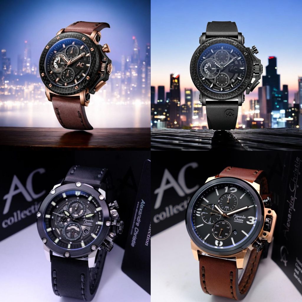 Jam Tangan Pria Alexandre Christie AC 6562/AC 9205/AC 6182/AC 6376/AC 6295/AC 6285/AC 6562/AC 6280/A