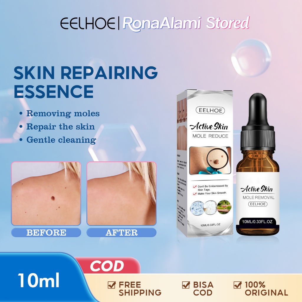 EELHOE 10ml Esensi Perawatan Kulit Perawatan Pembersihan Lembut Perawatan Kulit Wajah Leher Perawata